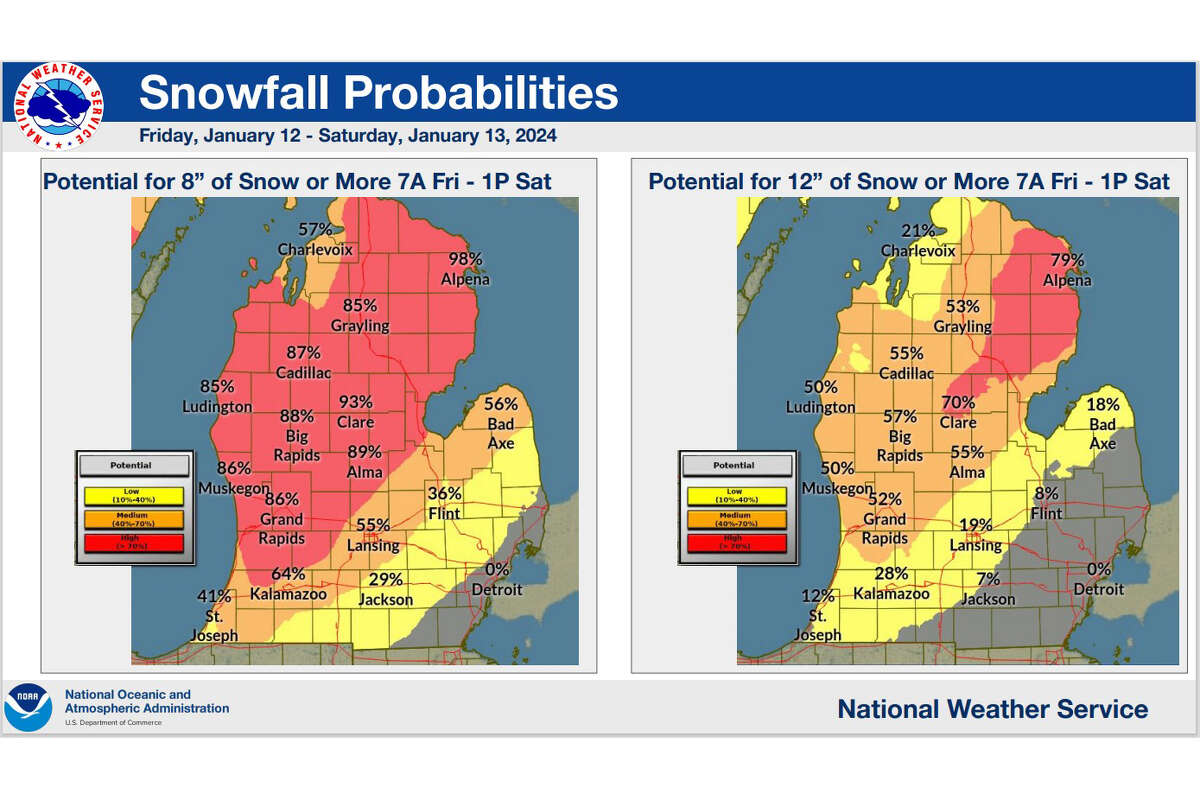 Major snow storm to impact Big Rapids area, West Michigan
