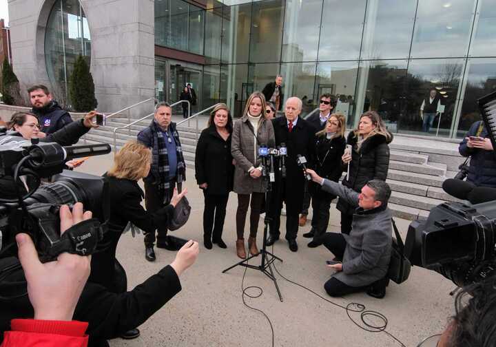 CT courthouse packed for Michelle Troconis' trial in Dulos case