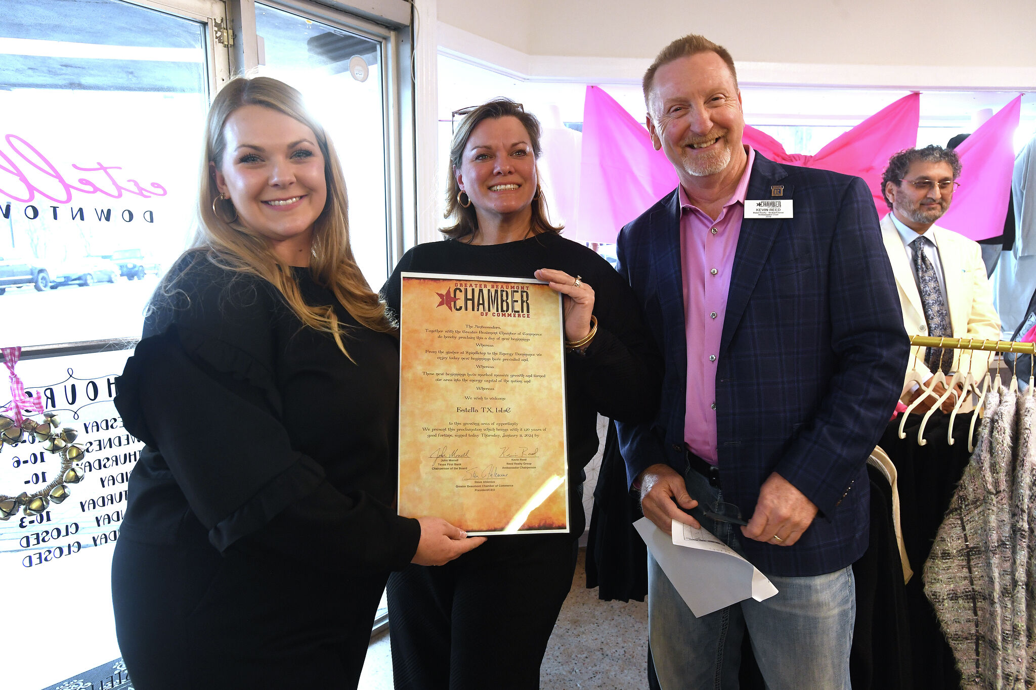 Estella boutique gets official welcome from Beaumont Chamber