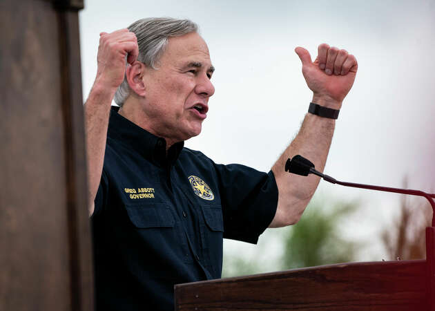 Governor Greg Abbott's comments about not shooting migrants attempting to cross the border has sparked a backlash.