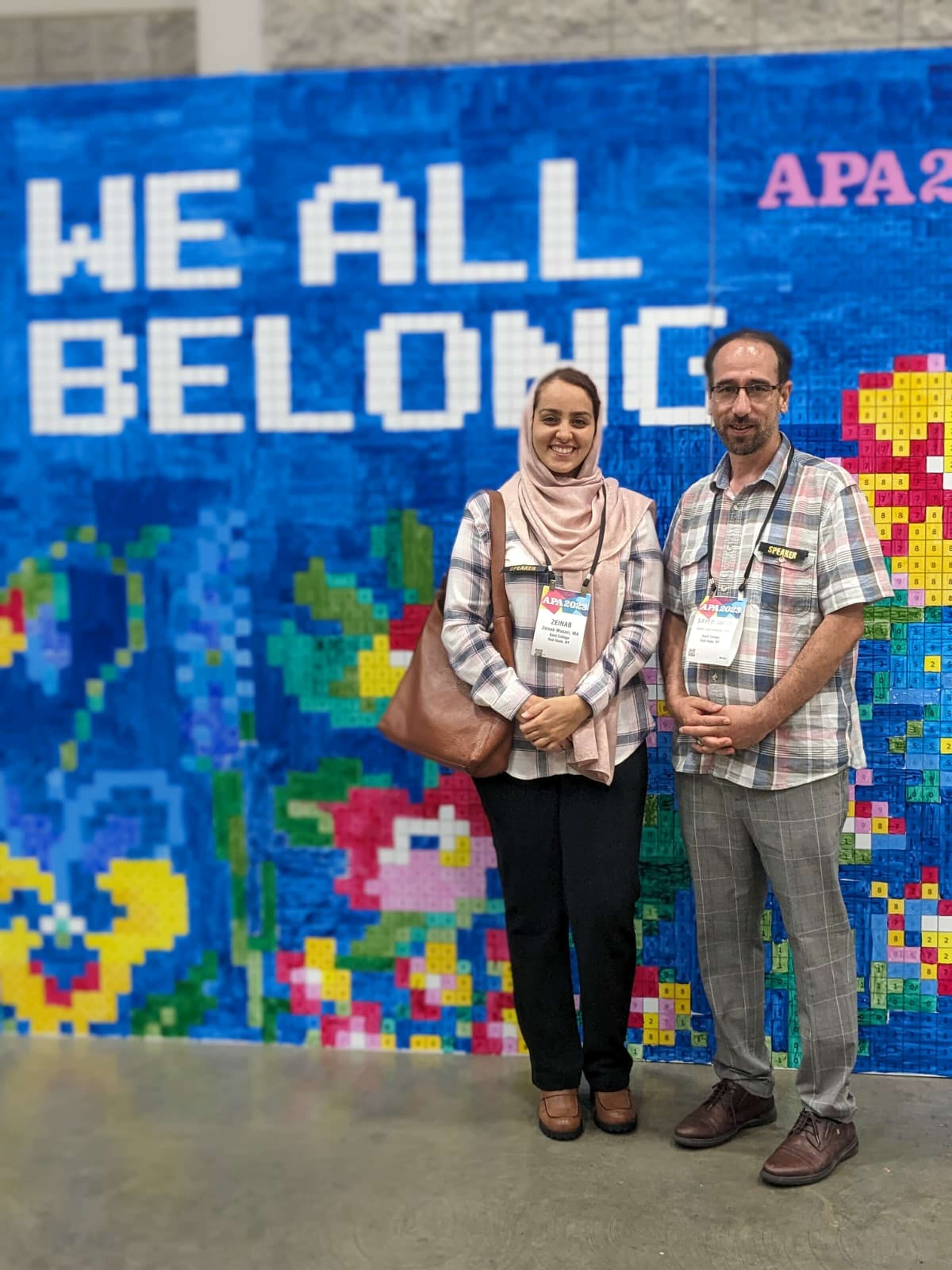 Musavi Sayed Jafar Ahmadi, Zeinab Musavi win APA Humanitarian Award
