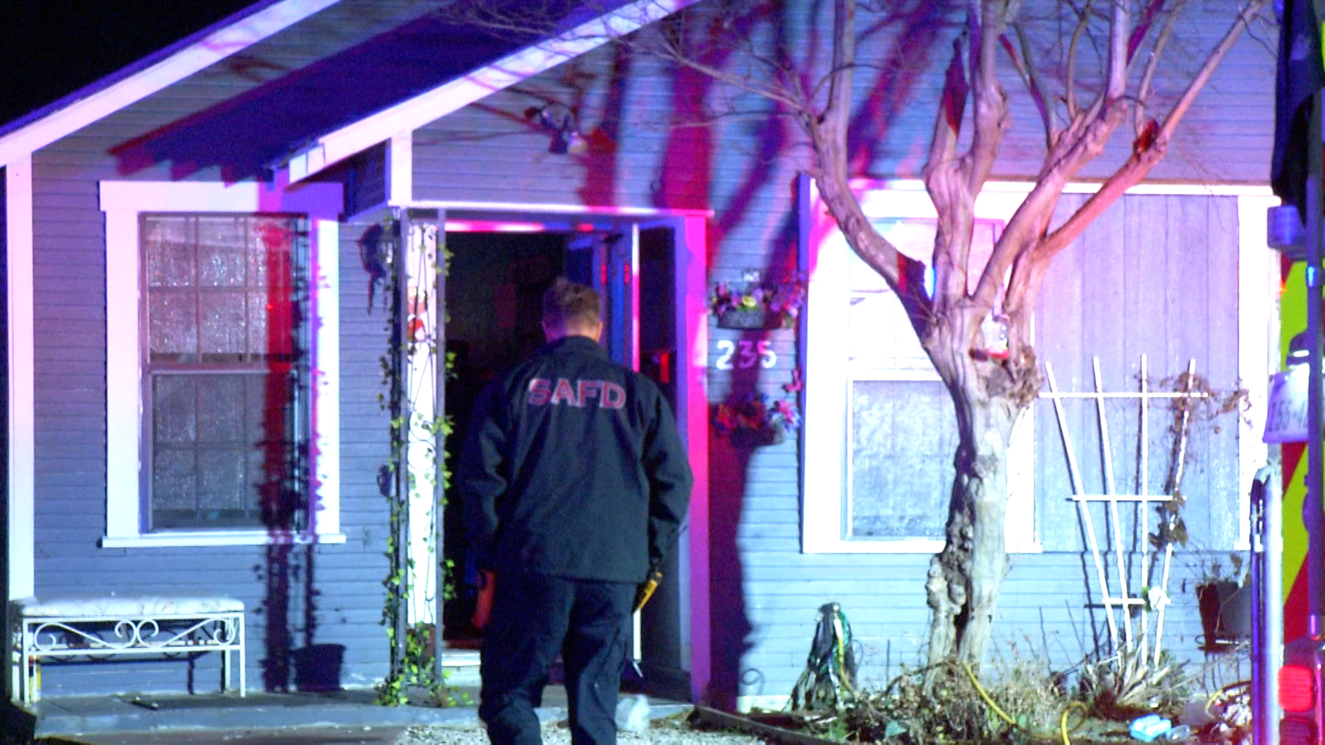Family of 6 displaced after fire damages home near downtown