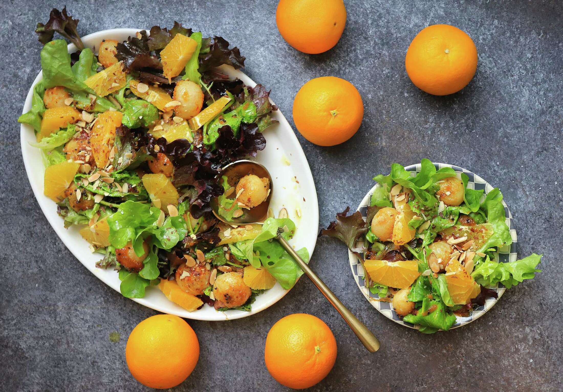 Recipe Warm Orange Glazed Hakurei Turnip Salad