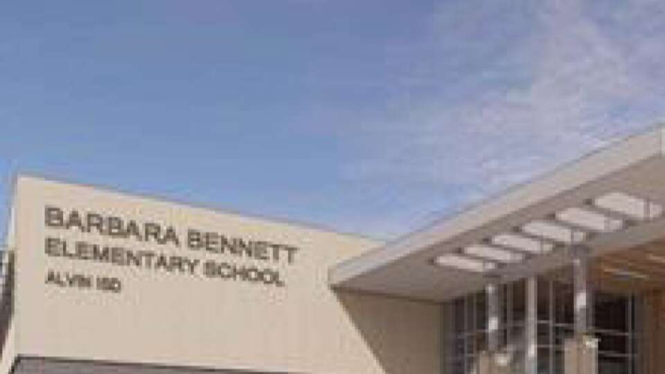 Barbara Bennett Elementary is set to open in August 2024 at 9235 N Inspiration Way in Manvel. 