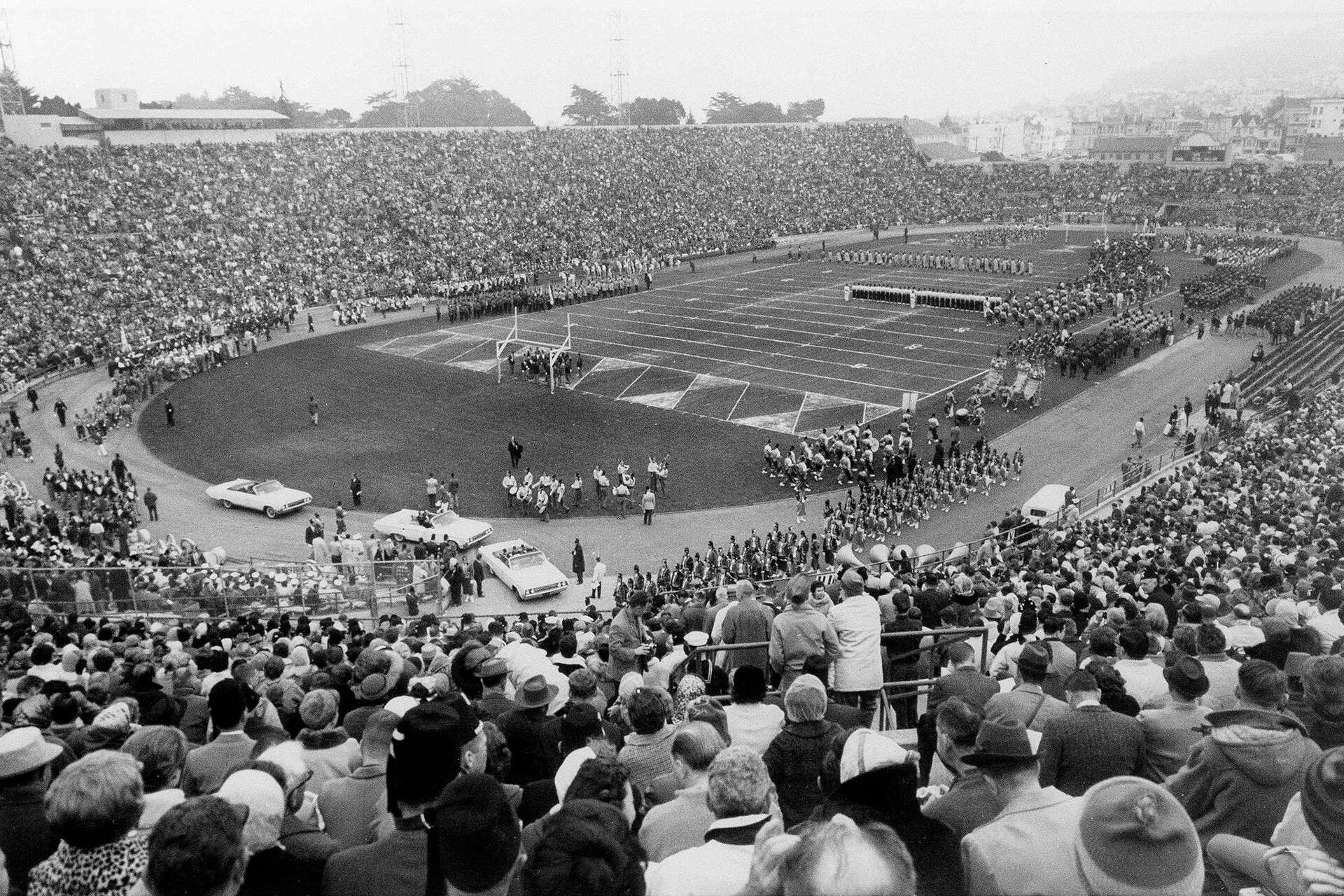 Historical photos from when the 49ers played in the heart of SF