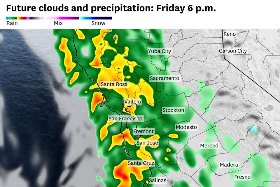 Bay Area weather: Storms to bring heavy rain, strong winds