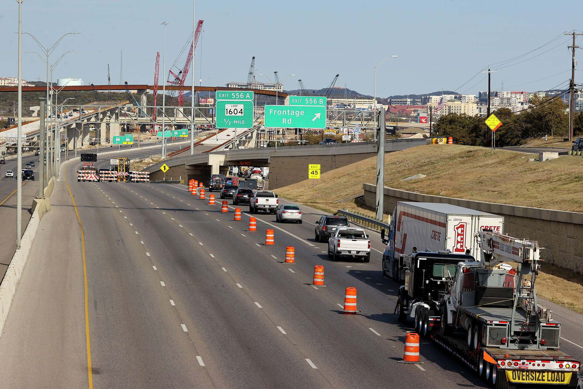 Loop 1604 and I-10 interchange shutting down again for weekend