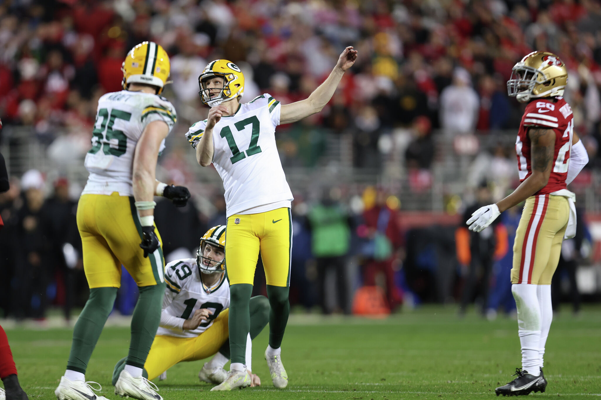 Reporter had brutal quote on Packers' faith in kicker after 49ers miss