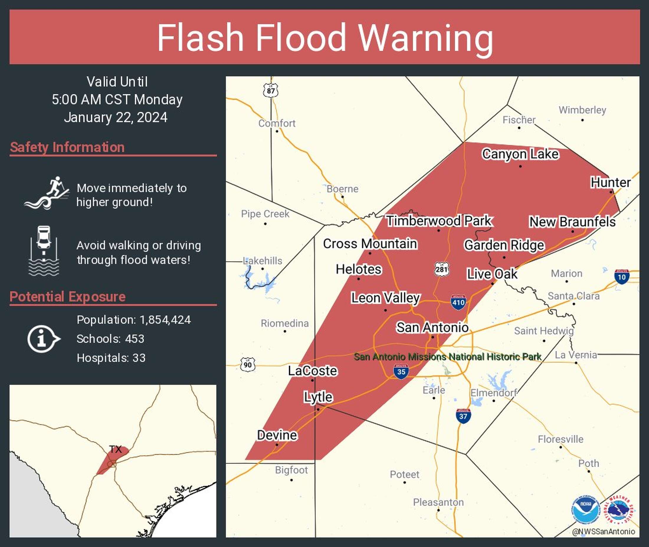 San Antonio Nws - 073a4ln