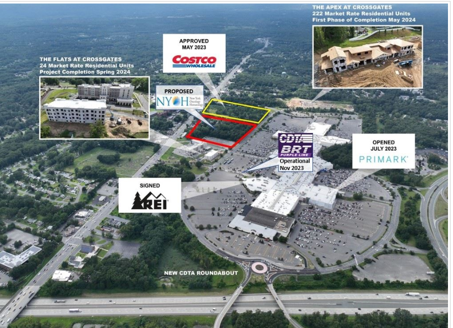 Regional cancer center proposed near Crossgates Mall, Costco site