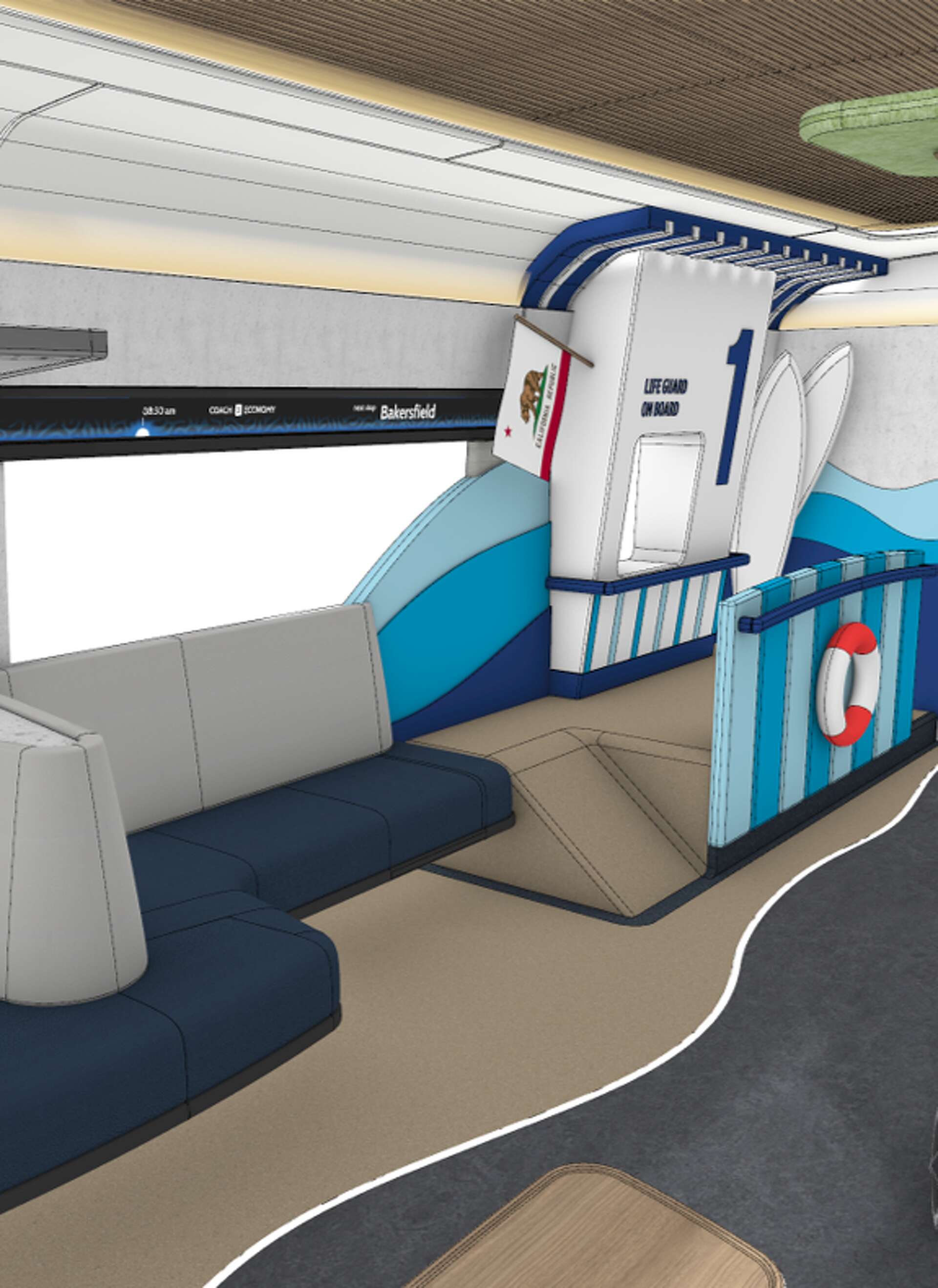 California’s bullet trains to have bars, play areas, and more