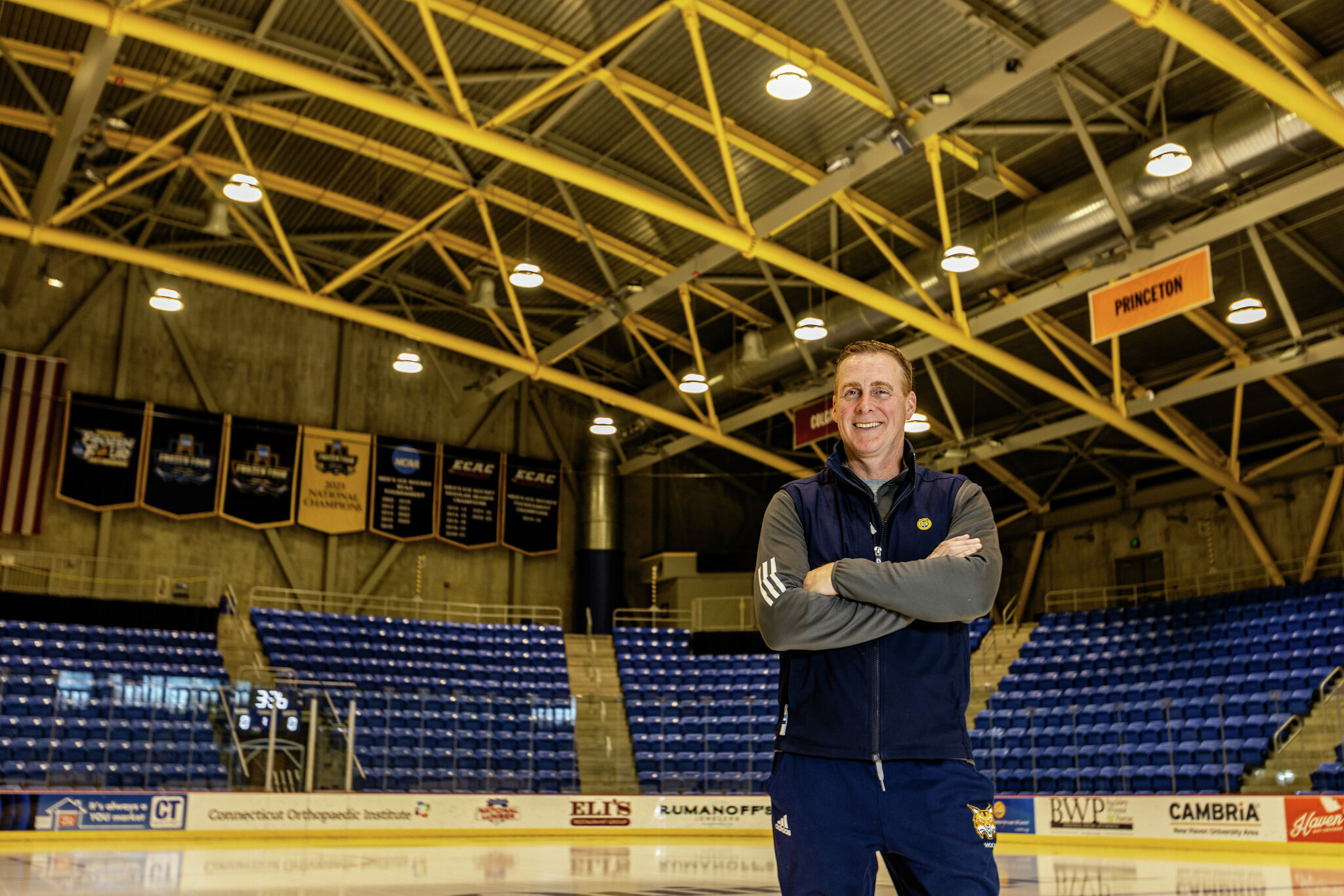 How Rand Pecknold built Quinnipiac University hockey into NCAA power.