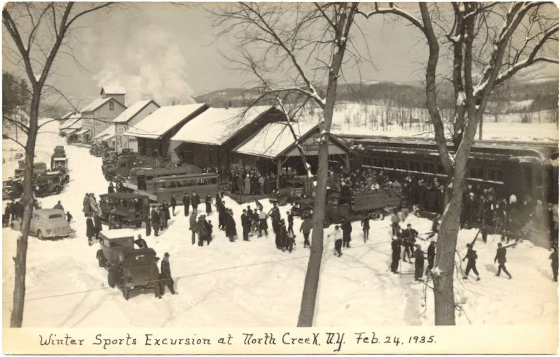 Schenectady and North Creek will celebrate their snow train history