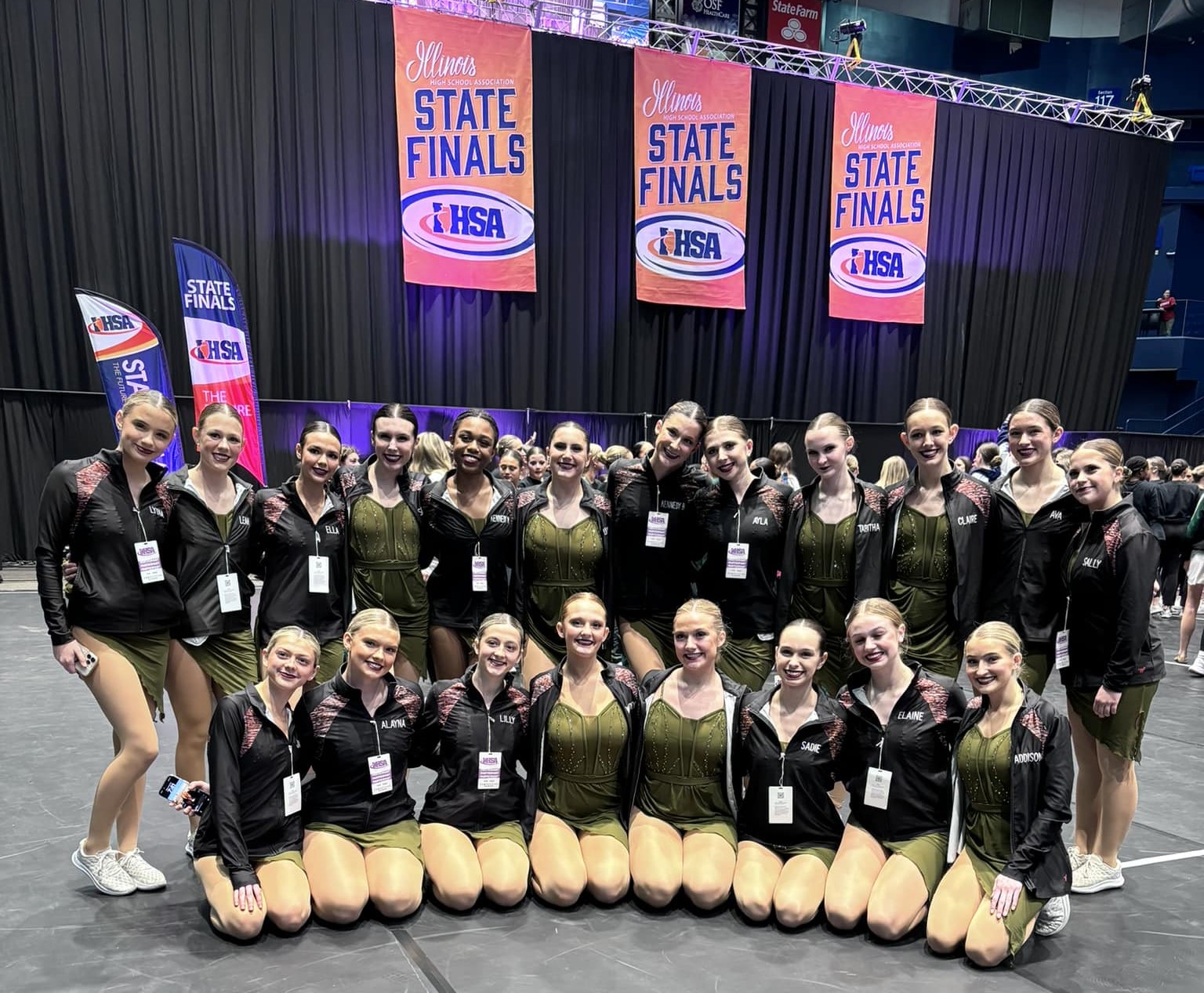 Edwardsville competes at IHSA Dance State Final