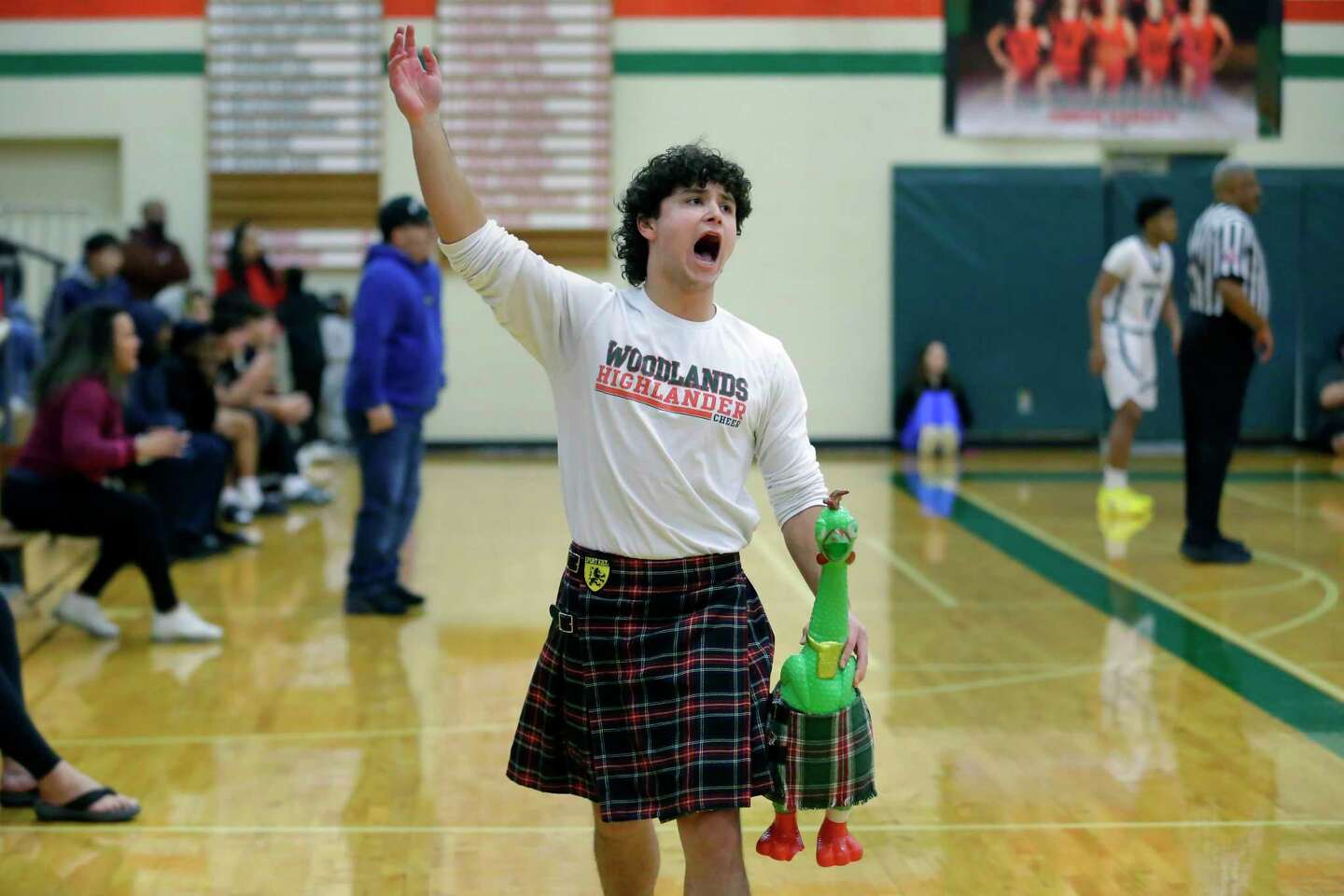 The Woodlands High School Highlander mascot to retire after 5 years