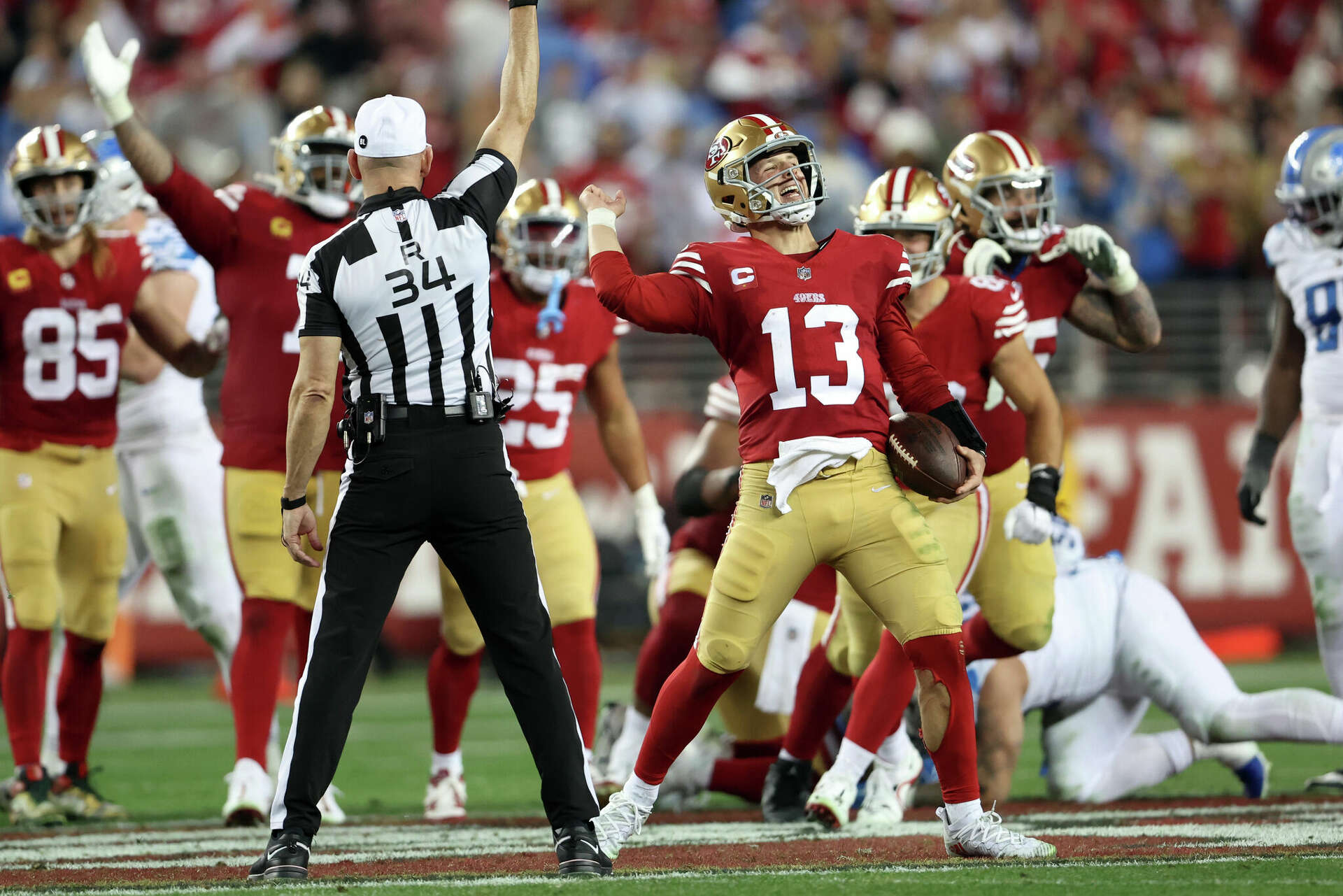 49ers-Lions: Celebration for Super Bowl-bound S.F. spills into streets