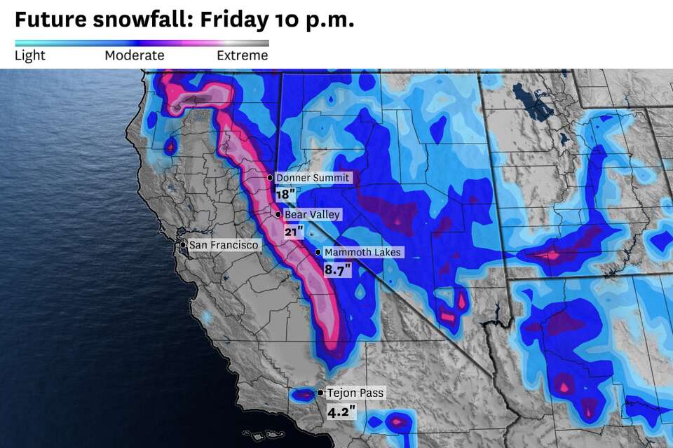 California weather: Atmospheric river storm to bring rain, wind