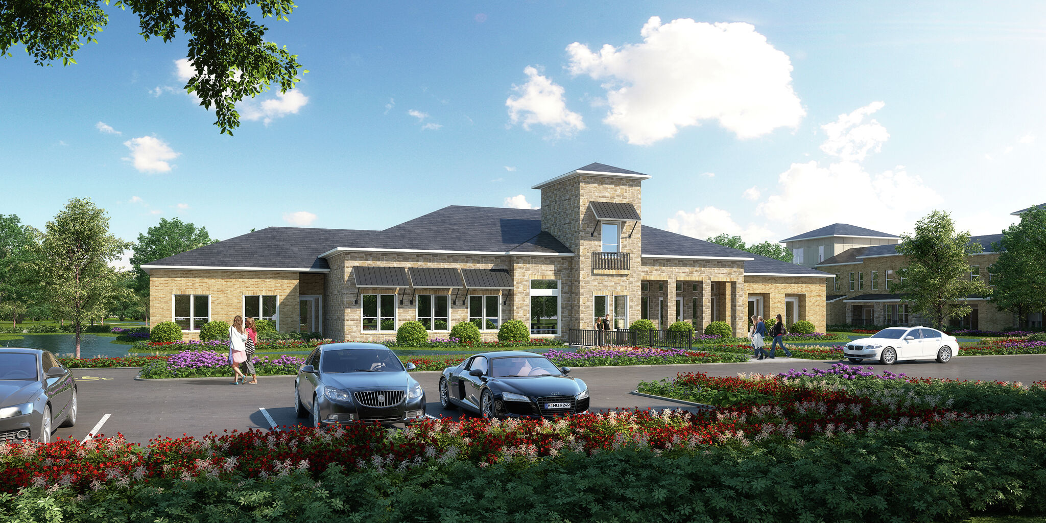 Echo Lake apartment community planned in City Place, Spring, Texas
