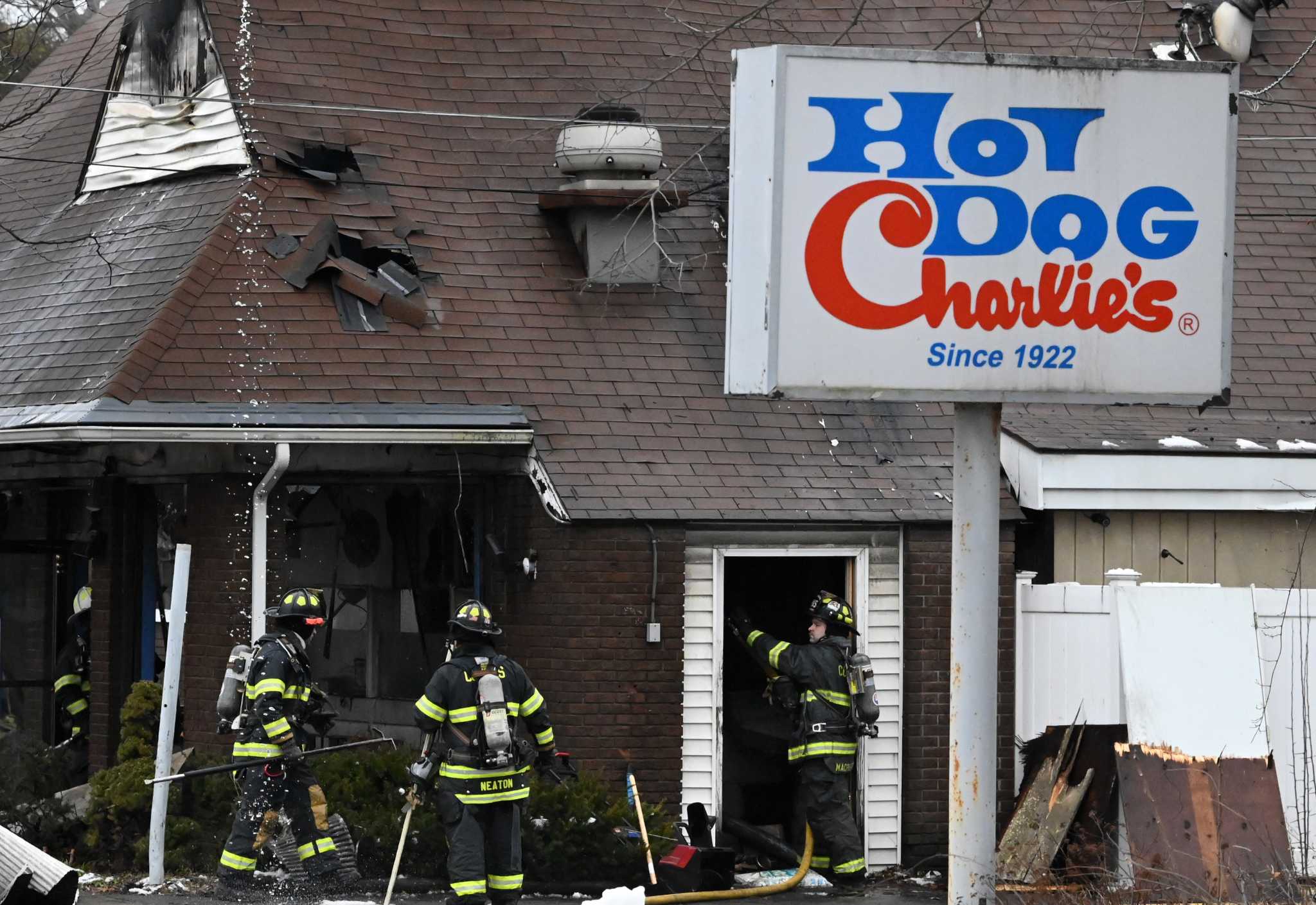 Hot Dog Charlie's burns in Cohoes