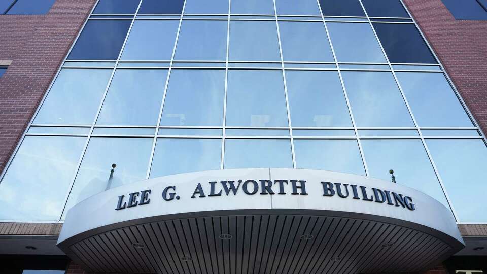 The Lee G. Alworth Building which houses the Montgomery County Courthouse, photographed on Monday, Jan. 29, 2024 in Conroe.
