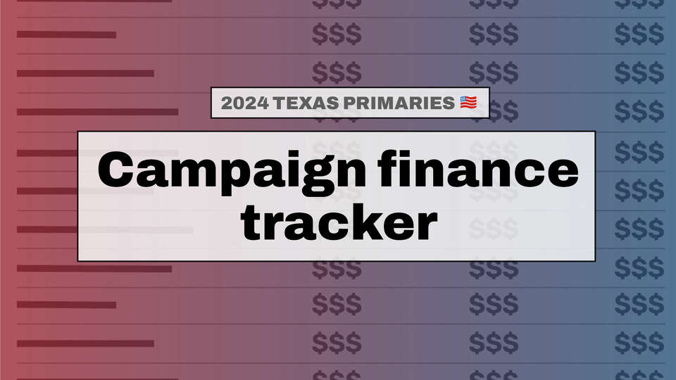 Houston + San Antonio share image for campaign finance tracker