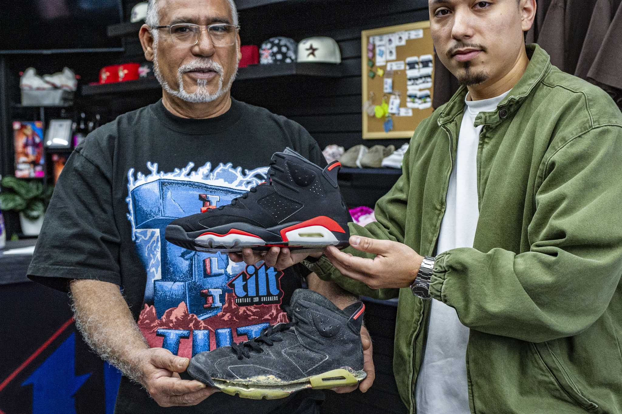 Pasadena vintage shop brings in rare Nikes, $1K Spiderman shirts