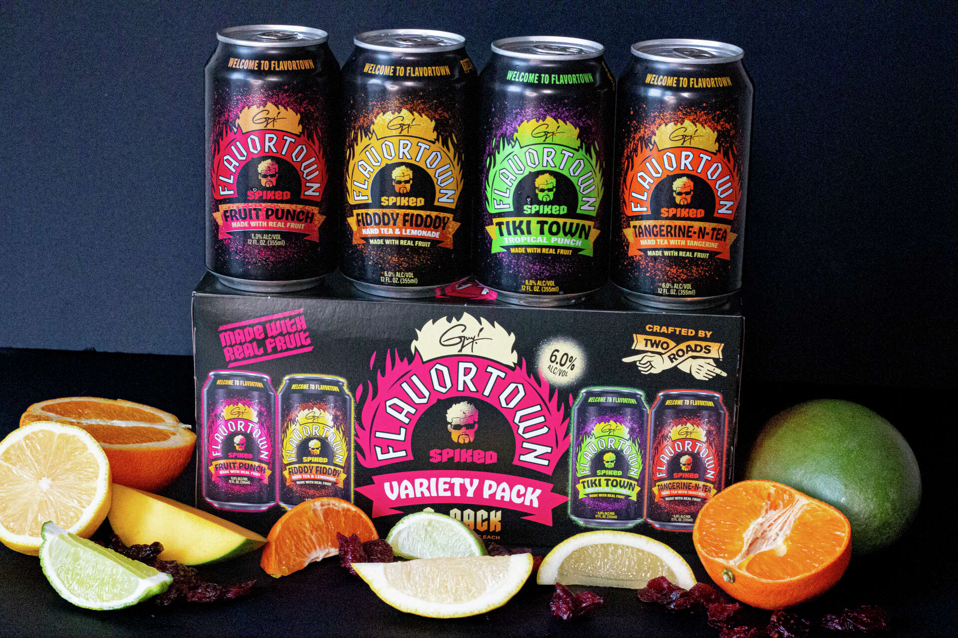 Guy Fieri, Two Roads Brewing releasing new Flavortown Spiked beverages