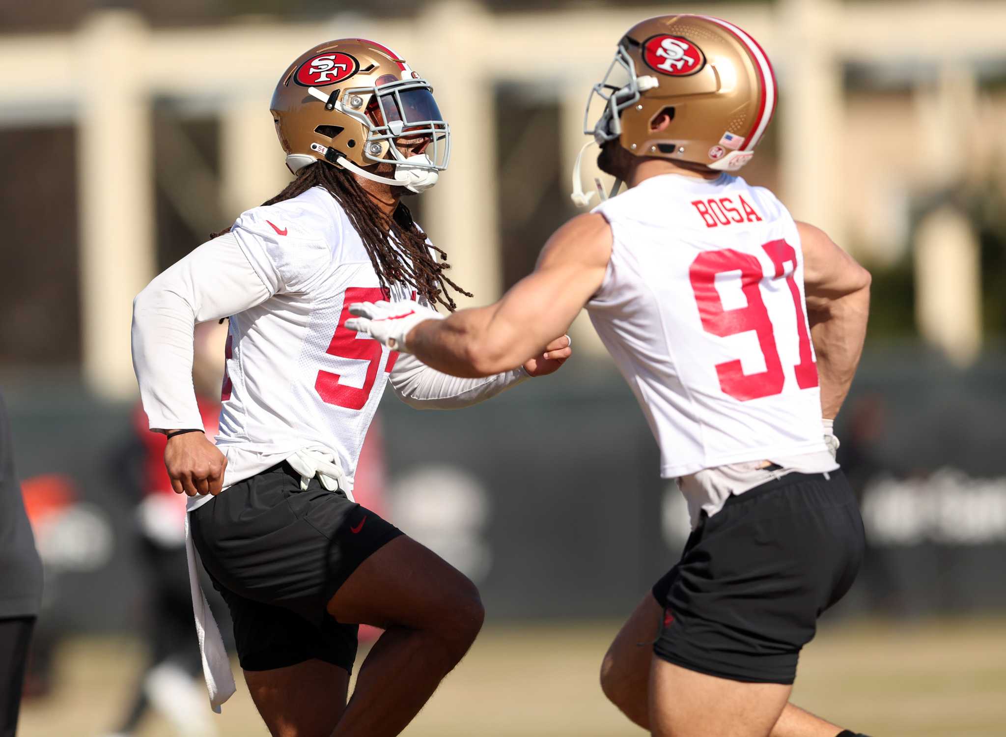 San Francisco 49ers star was cooking defence throughout OTAs