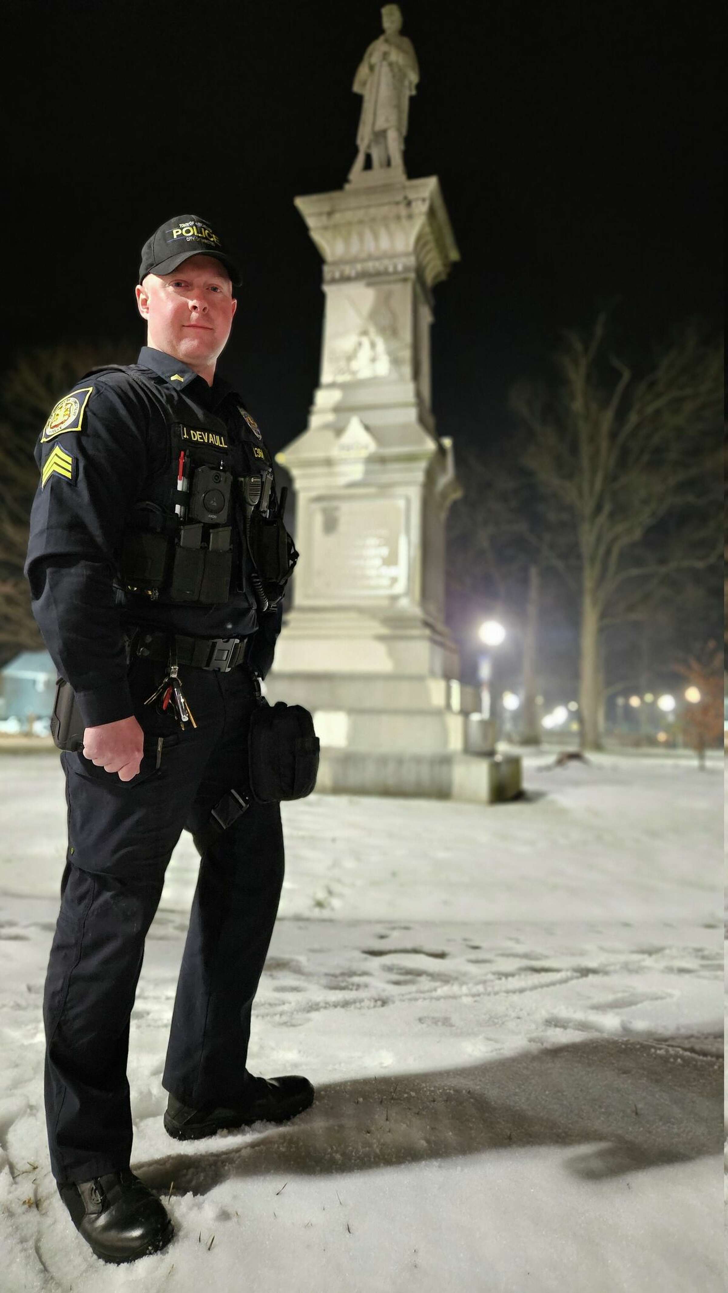 Winsted police officer promoted to sergeant, with enthusiasm