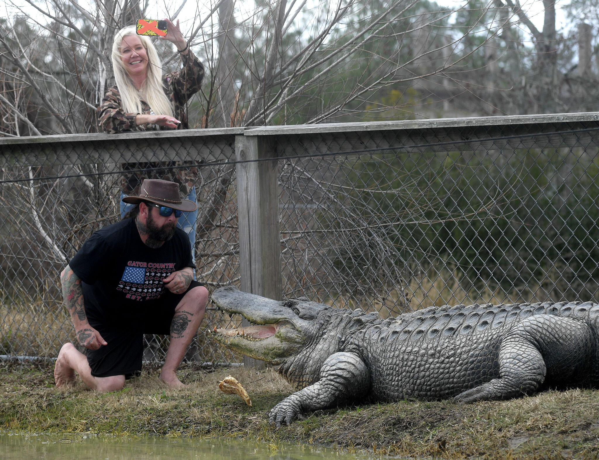 Gator Country s Big Al says break out the bathing suits