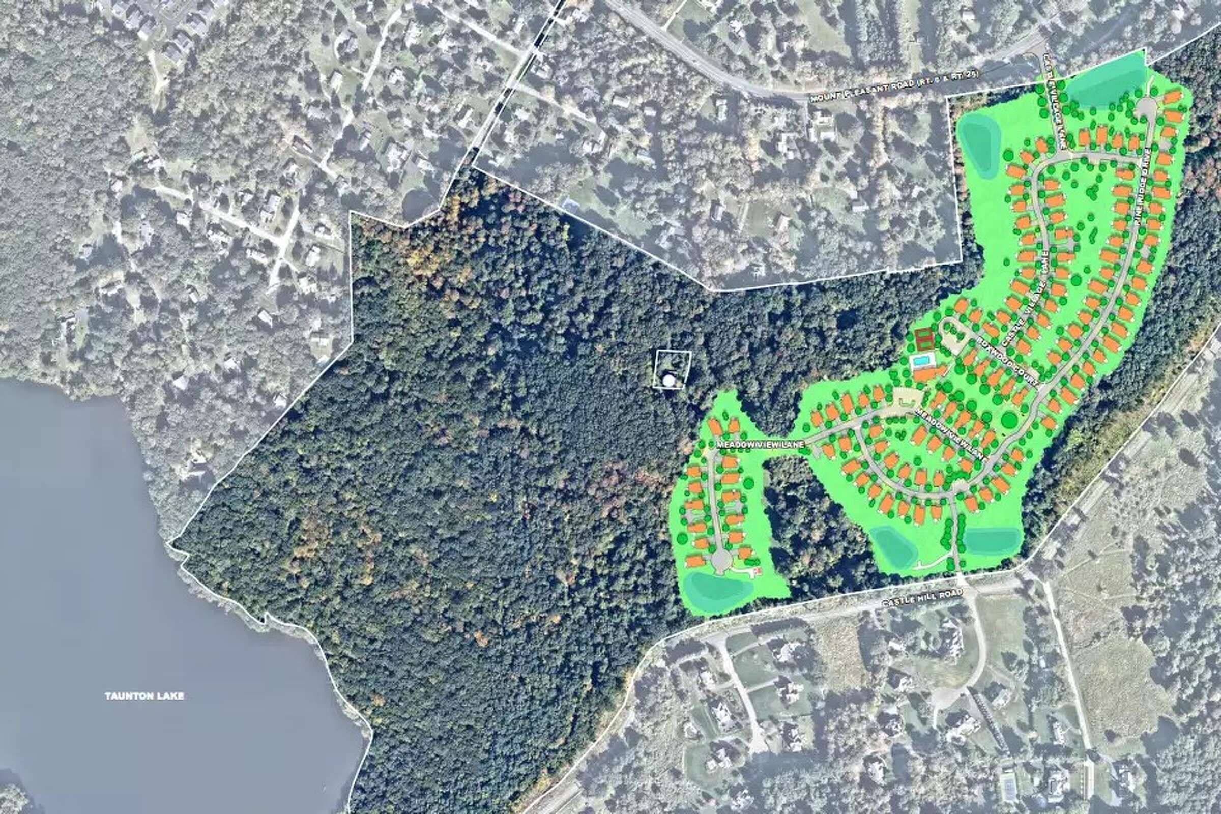 Newtown wants study after critics pan Taunton Pond 117home plan