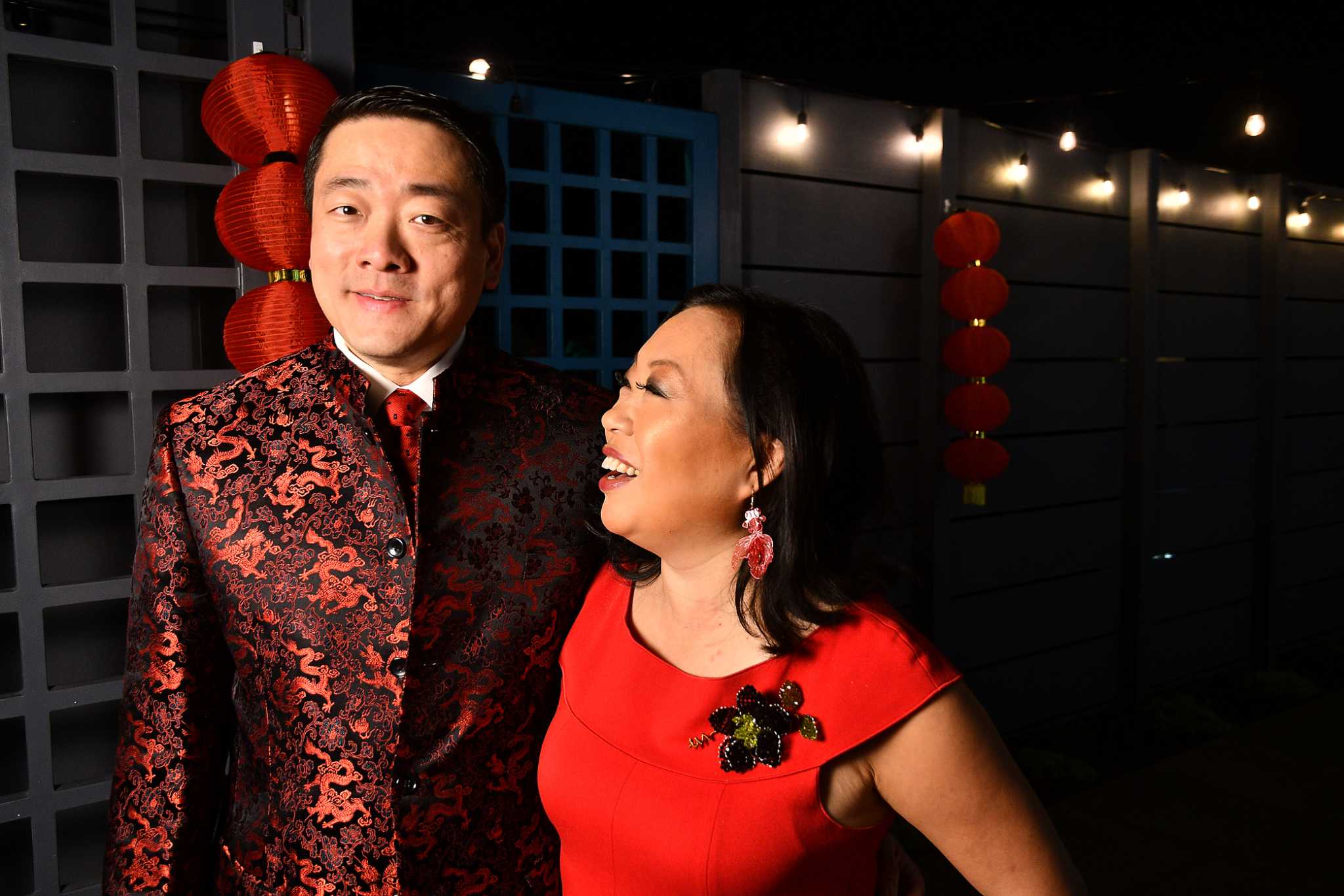 Inside Miya Shay and Gene Wu's Lunar New Year party in West U