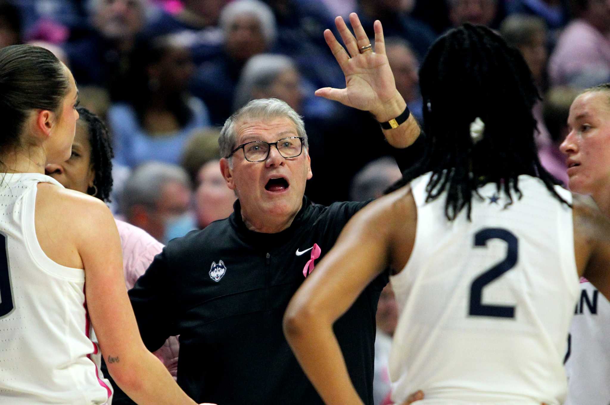 UConn Women's Basketball Coach Geno Auriemma Bids For Milestone