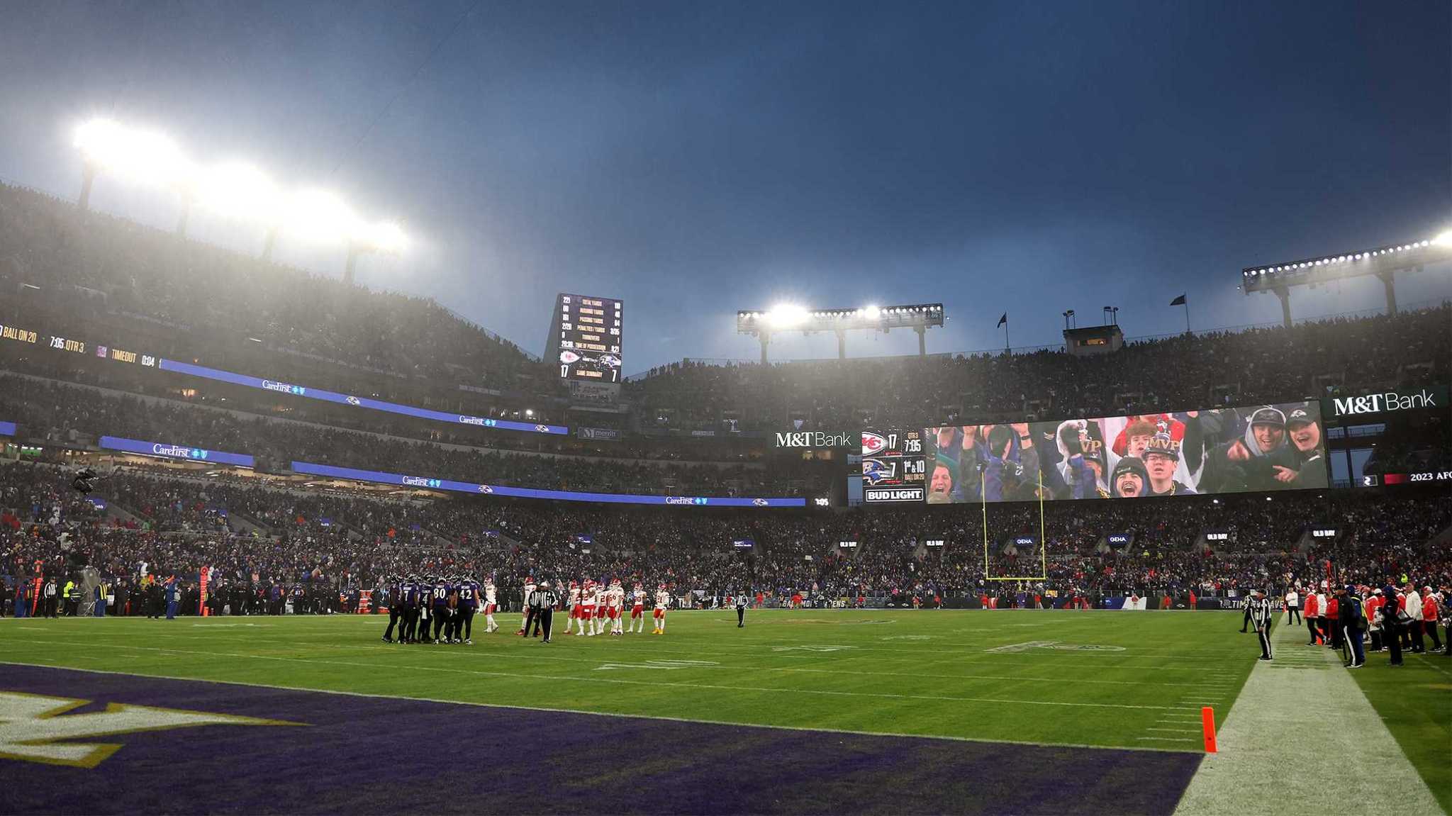 Man faces felony charges for flying drone over AFC Championship game