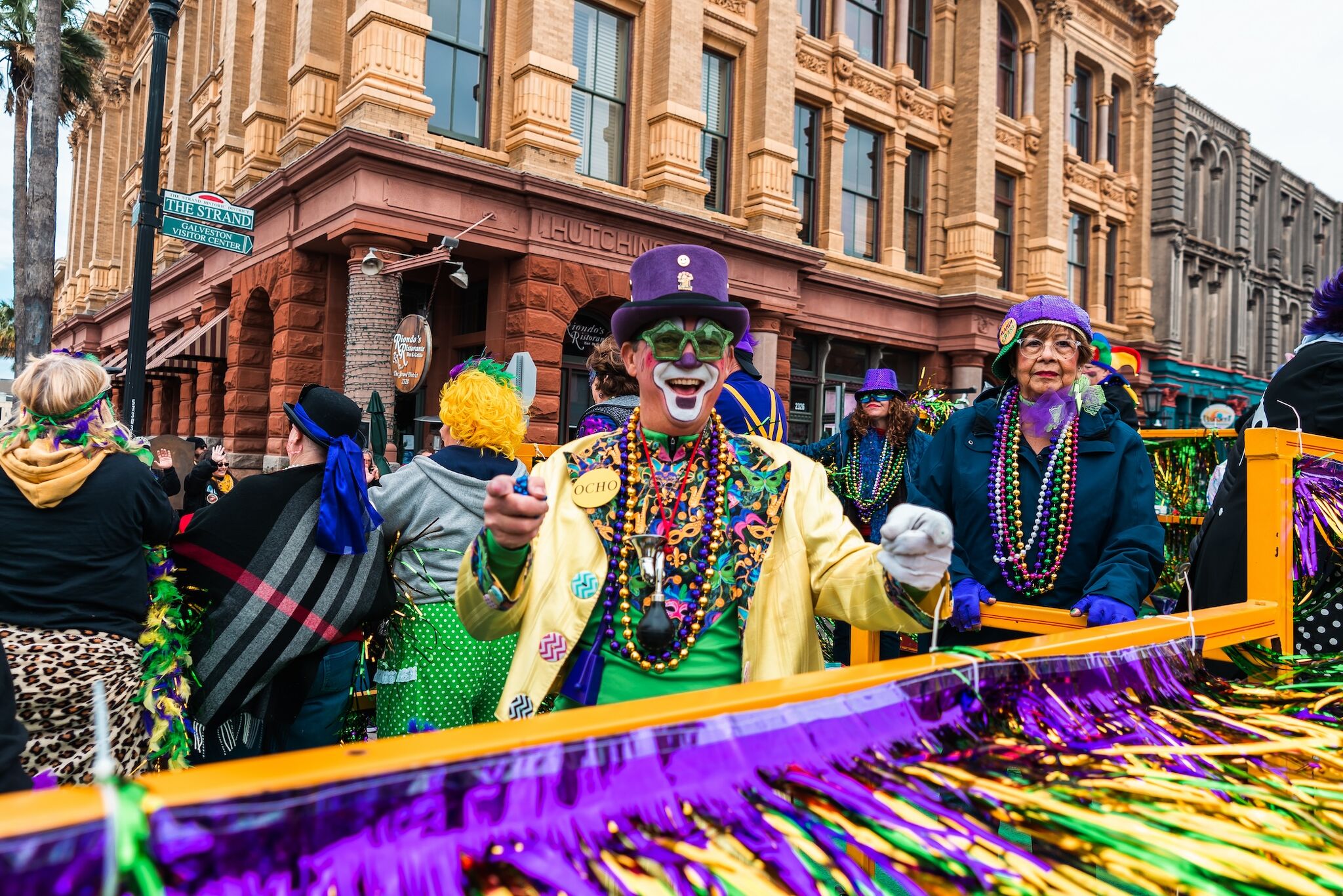 Wild crowds due for Galveston's second Mardi Gras weekend