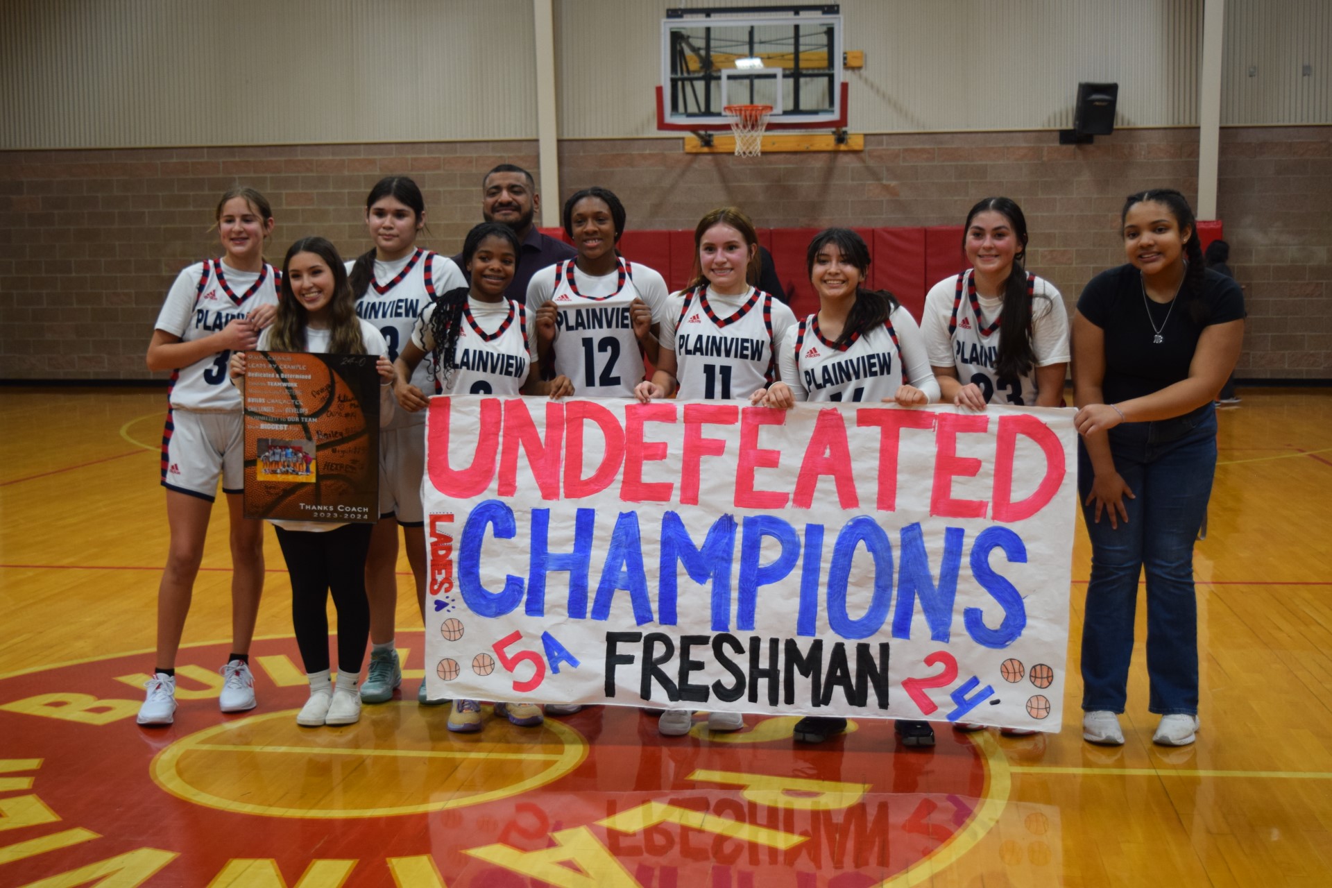 Plainview freshman girls finish undefeated and defeat Amarillo High