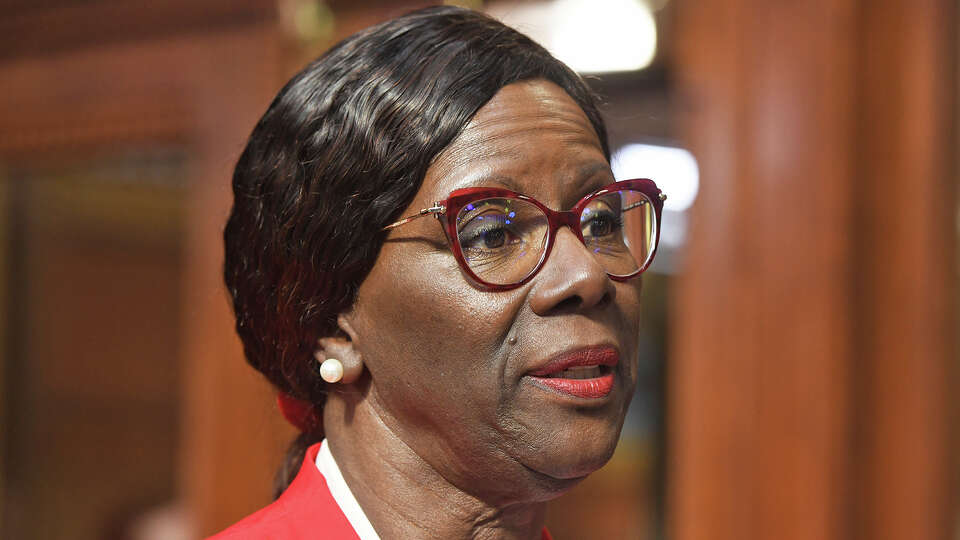 State Sen. Patricia Billie Miller (D – Stamford) attends the opening day of the Connecticut General Assembly, in Hartford, Conn. Feb. 7, 2024.