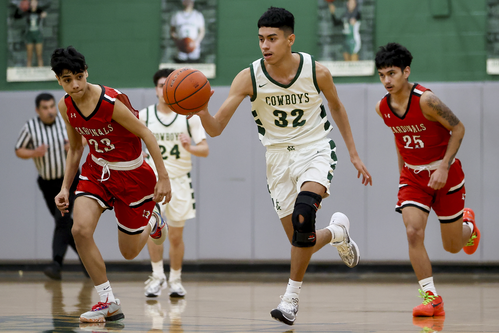 McCollum's Anthony Soto wears No. 32 to honor late brother