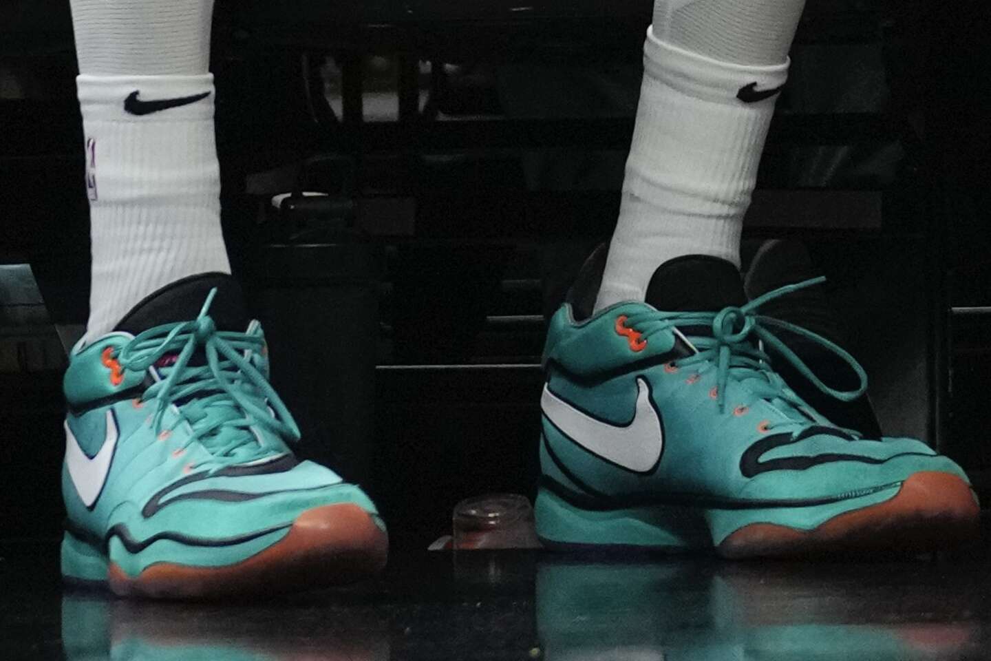 Nike teases Victor Wembanyama's new alien logo during the eclipse
