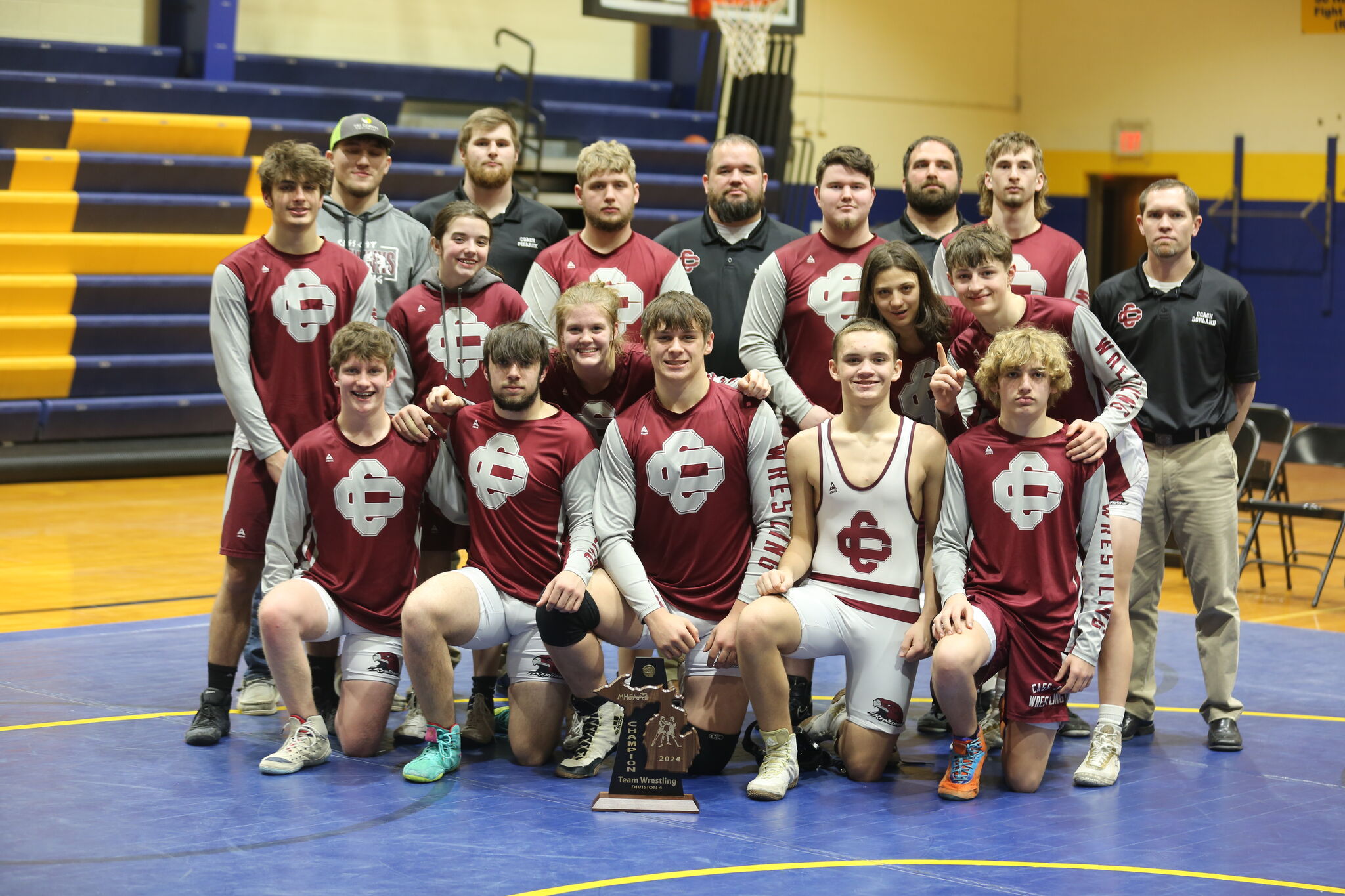 Cass City wins 8th straight wrestling team district title