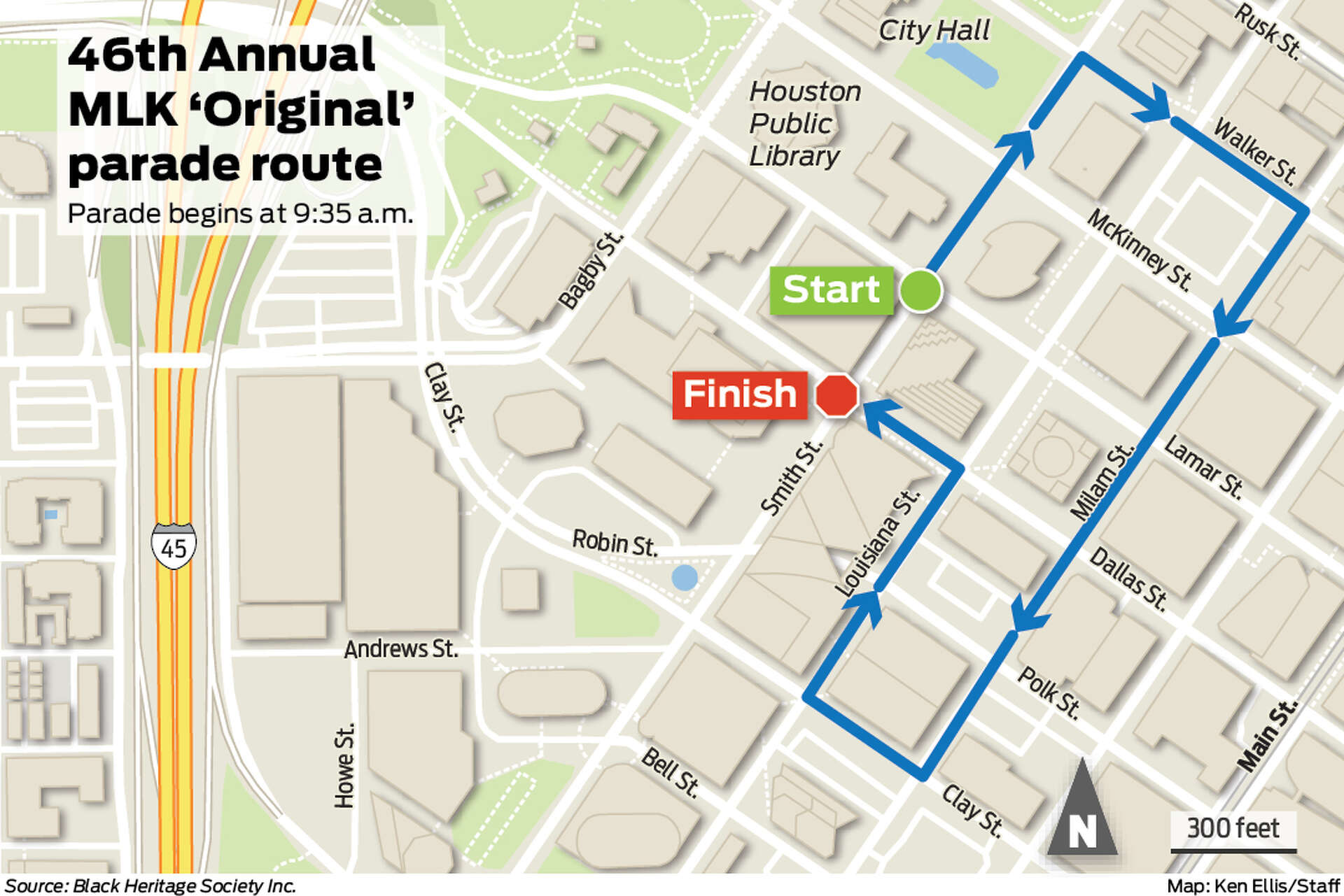 46th MLK 'Original' Parade reschedules after Houston's hard freeze
