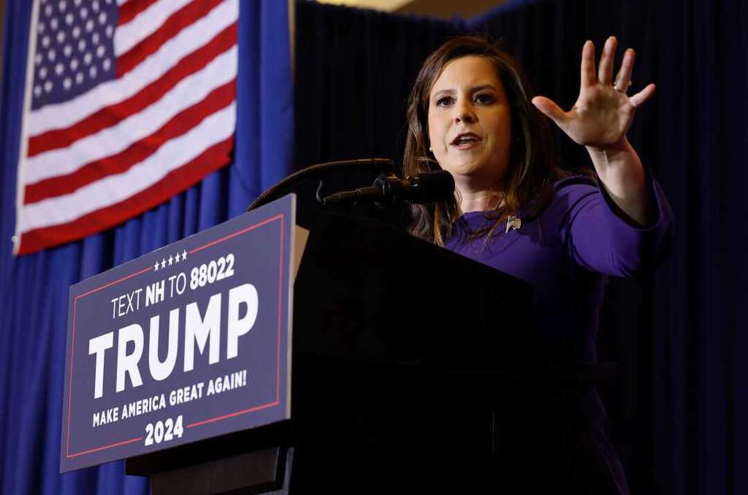 Elise Stefanik responds to whether she would be willing to be Trump's