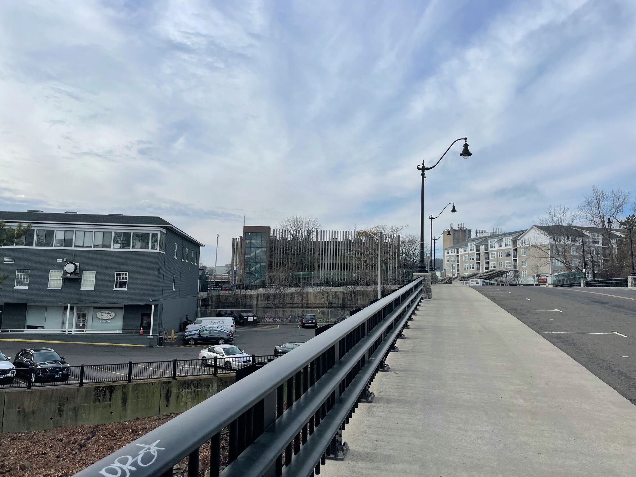 New fence in Norwalk marks era of revitalization in Wall Street