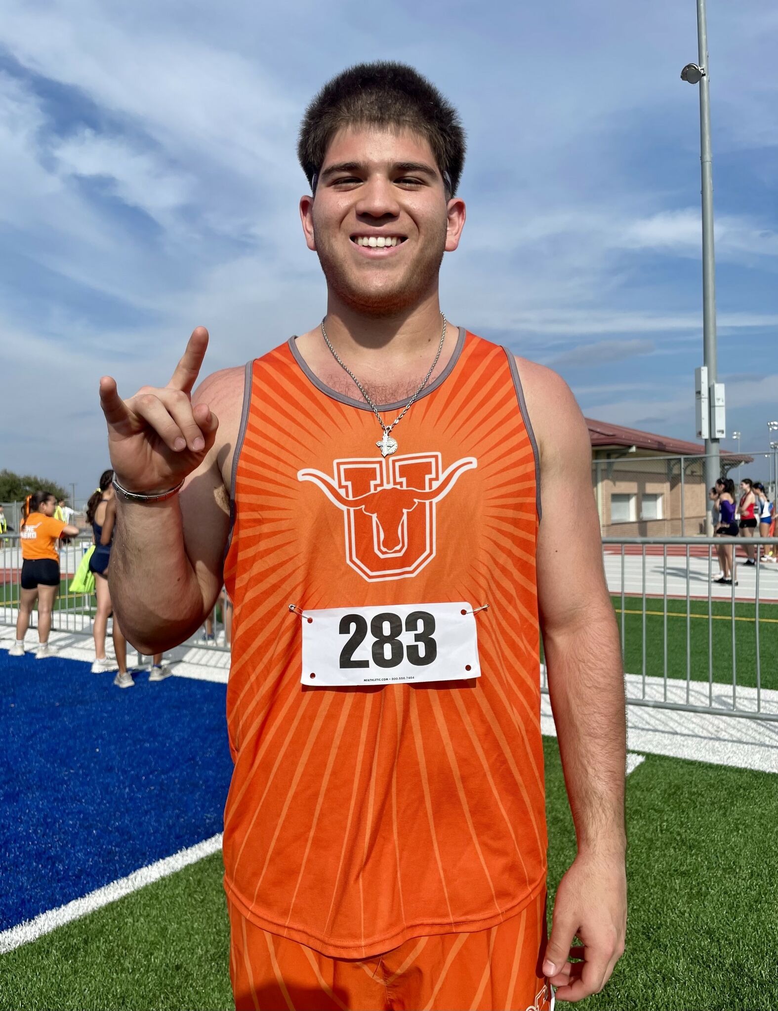 Laredo United Ryan Stillman wins discus and shot put titles