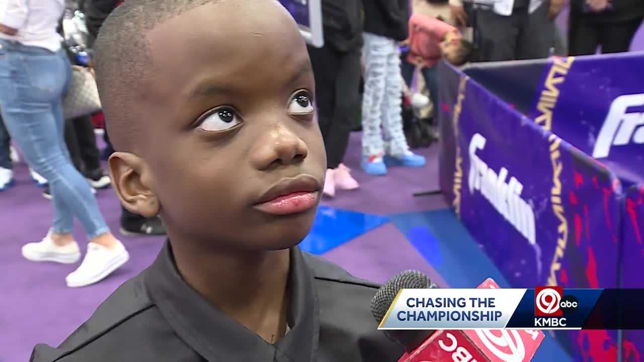 Kid Sports Reporter Jeremiah Fennell Shares Super Bowl Predictions & Shows  Off His New Mazda