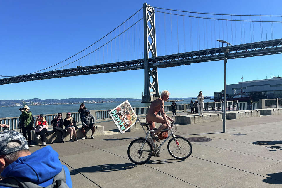 ‘Nudism is freedom’: Naked cyclists take to San Francisco’s streets