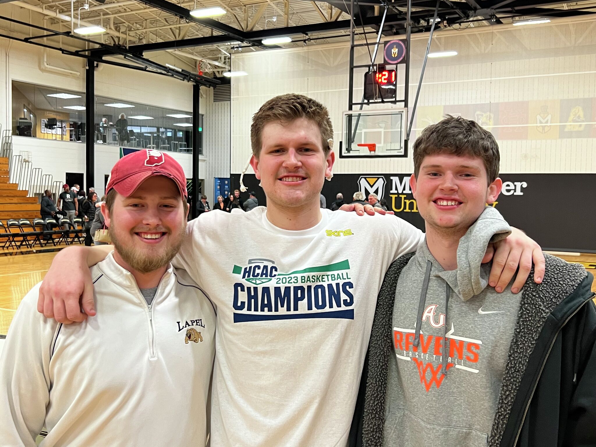 It's clear that Jackson, Bryson, and Wilson Huckeby were born to hoop