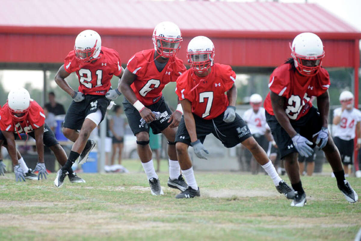 Lamar Football Holds First Practice