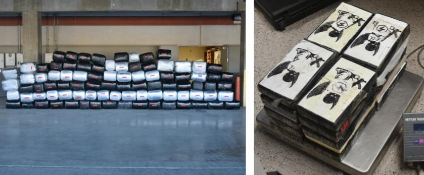 Laredo CBP officers seized $5.3M in cocaine, marijuana