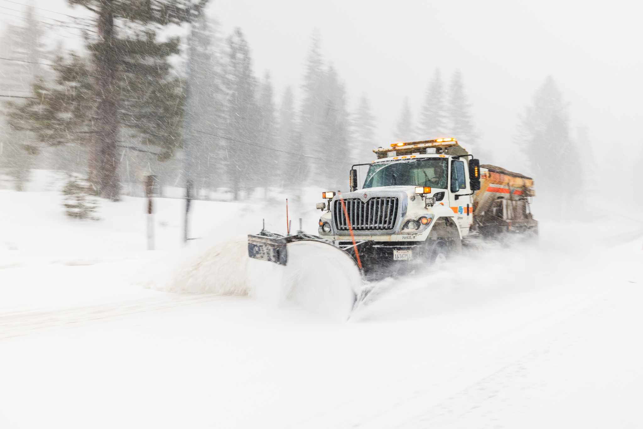 Going to Tahoe? Blizzard brings 'impossible' driving conditions - San Francisco Chronicle